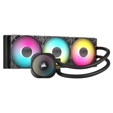 Corsair NAUTILUS 360 RS ARGB 360mm Liquid CPU Cooler - Black (CW-9060093-WW) - OPENED BOX 90364