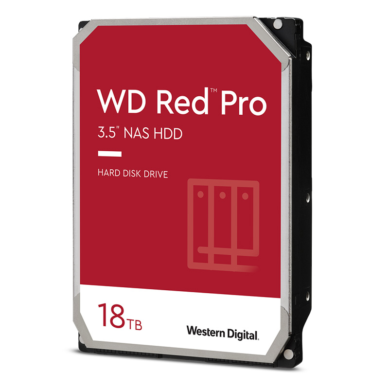 Western Digital 18TB Red Pro 7200RPM 3.5in SATA Hard Drive (WD181KFGX)