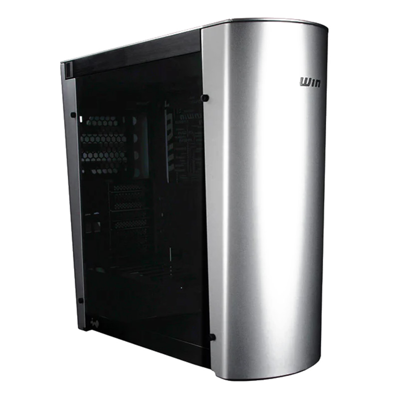 Inwin 915 Aluminium Tempered Glass Full Tower EATX Case - Silver (915-SIlver)