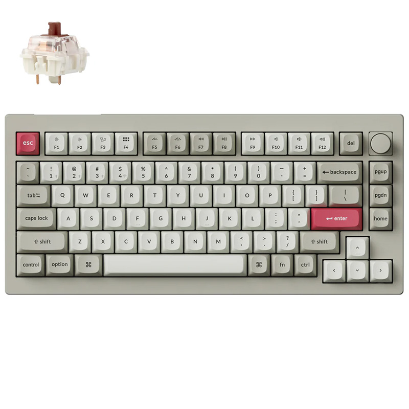 Keychron V1 Max QMK RGB Wireless Mechanical Keyboard Hot-Swap