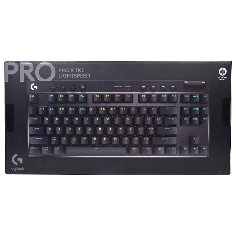 Logitech G PRO X TKL Lightspeed RGB Wireless Mechanical Gaming Keyboard - Black (920-012137)