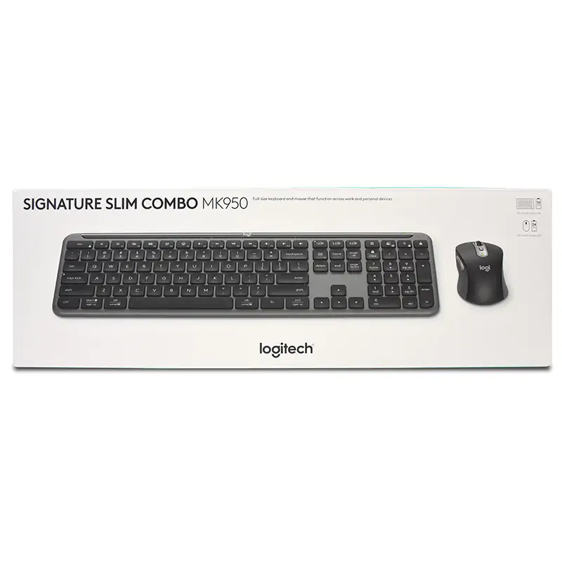 Logitech MK950 Signature Slim Wireless Keyboard and Mouse Combo