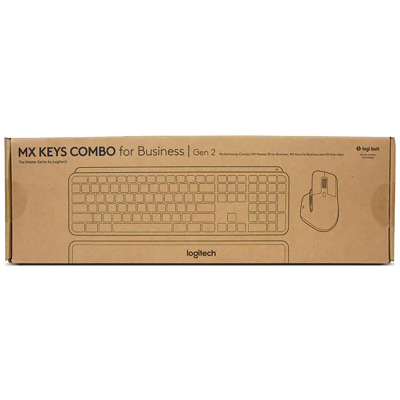 Logitech MX Keys Keyboard and Mouse Combo for Business - Gen 2