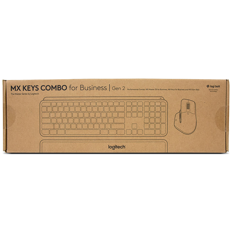 Logitech MX Keys Keyboard and Mouse Combo for Business - Gen 2 (920-010937)