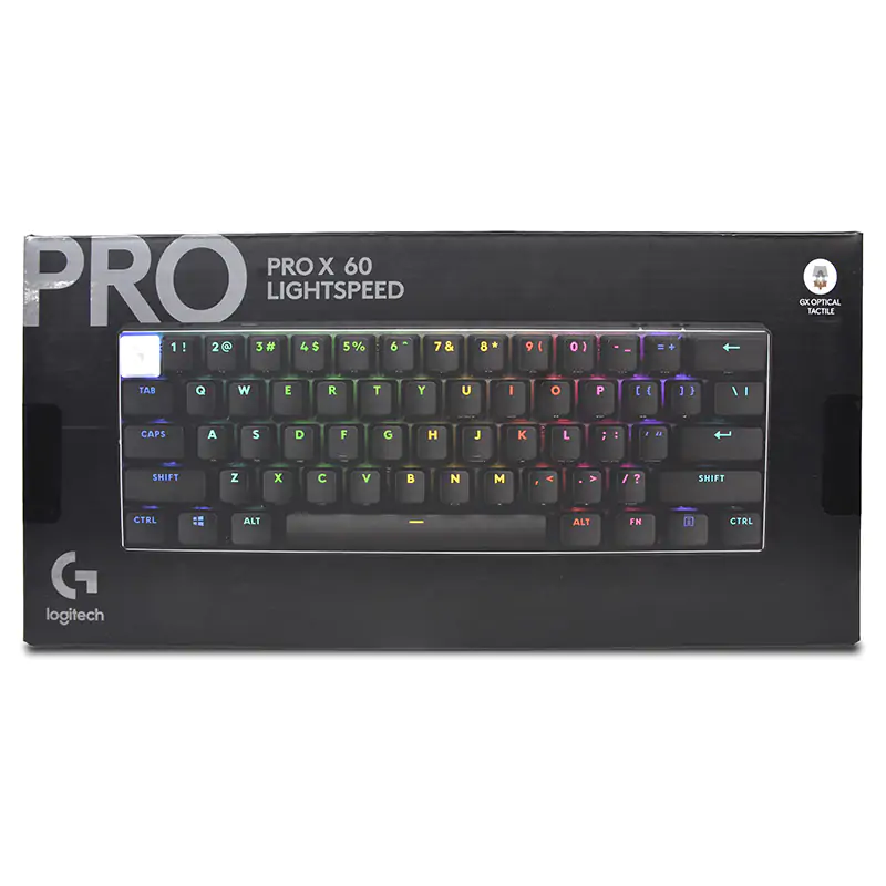 Logitech G PRO X 60 Lightspeed RGB Wireless Gaming Keyboard