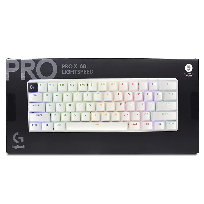 Logitech G PRO X 60 Lightspeed RGB Wireless Gaming Keyboard