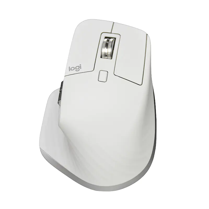 Logitech MX Master 3S Wireless Optical Mouse for Mac - Pale Grey (910-006574)
