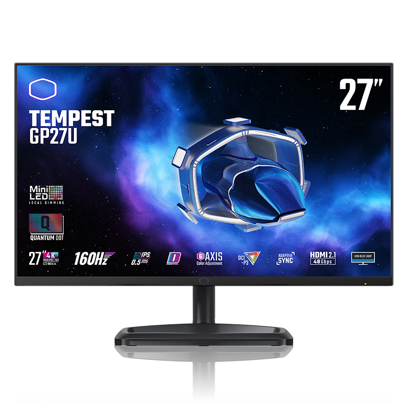 Cooler Master 27In 4K 160HZ Ultra Speed IPS mini-LED Gaming Monitor (CMI-GP27-FUS-AP)