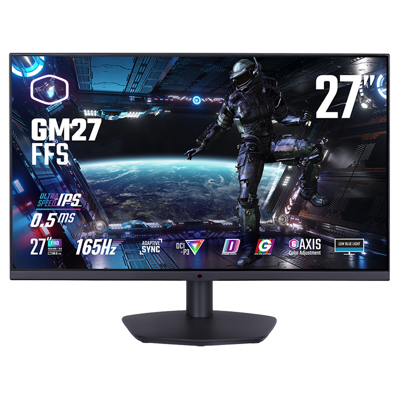 Cooler Master 27In FHD 165Hz Ultra Speed IPS Gaming Monitor (CMI-GM27-FFS-AP)