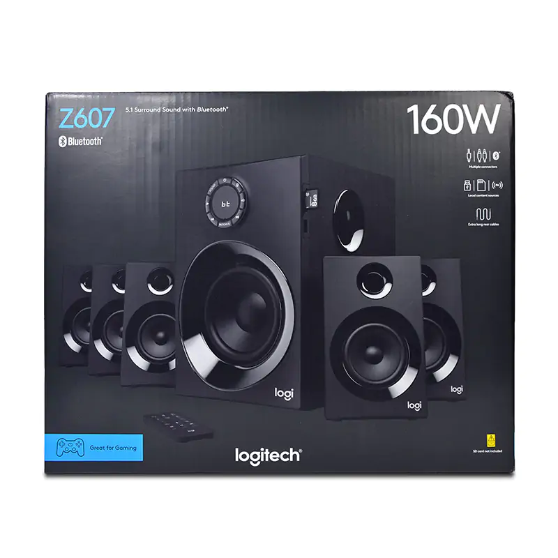 Logitech Z607 Surround Sound Bluetooth Speaker System (980-001318)