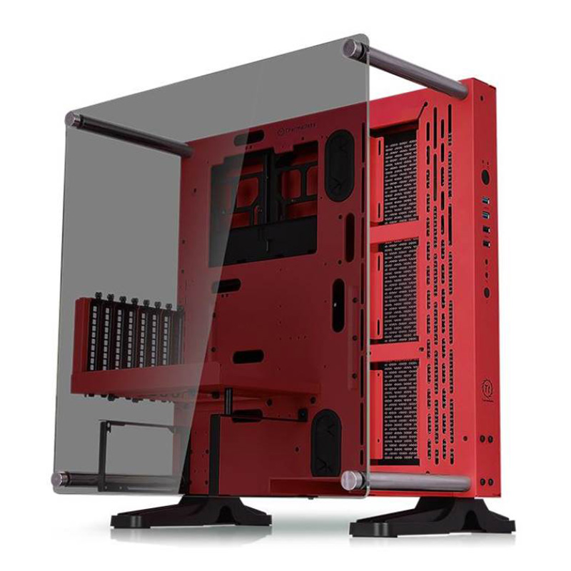 Thermaltake Core P3 TG Red Edition with Tt Gaming Riser Cable (CA-1G4-00M3WN-03)