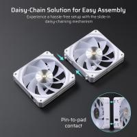 120mm-Case-Fans-LTC-CF-121D-120mm-PC-Case-Fan-Daisy-Chain-Connection-5V-3Pin-ARGB-Lighting-4-Pin-PWM-Case-Fan-120x120x25mm-3-Pack-Reverse-Blade-White-7