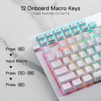 Keyboards-Redragon-K550-RGB-Gaming-104-Keys-12-Macro-G-Keys-Wired-Mechanical-Keyboard-Custom-Clicky-Purple-Switch-Extra-USB-Port-Wrist-Rest-White-3