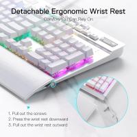 Keyboards-Redragon-K550-RGB-Gaming-104-Keys-12-Macro-G-Keys-Wired-Mechanical-Keyboard-Custom-Clicky-Purple-Switch-Extra-USB-Port-Wrist-Rest-White-4