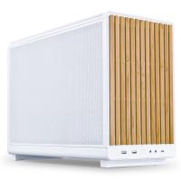 Lian Li DAN-A3 Mesh mATX Case - White Beech Wood Edition (PC-A3W-WD)