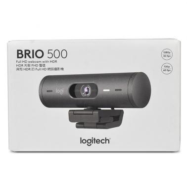 Logitech Brio 500 FHD 1080p USB-C Webcam - Graphite (960-001423
