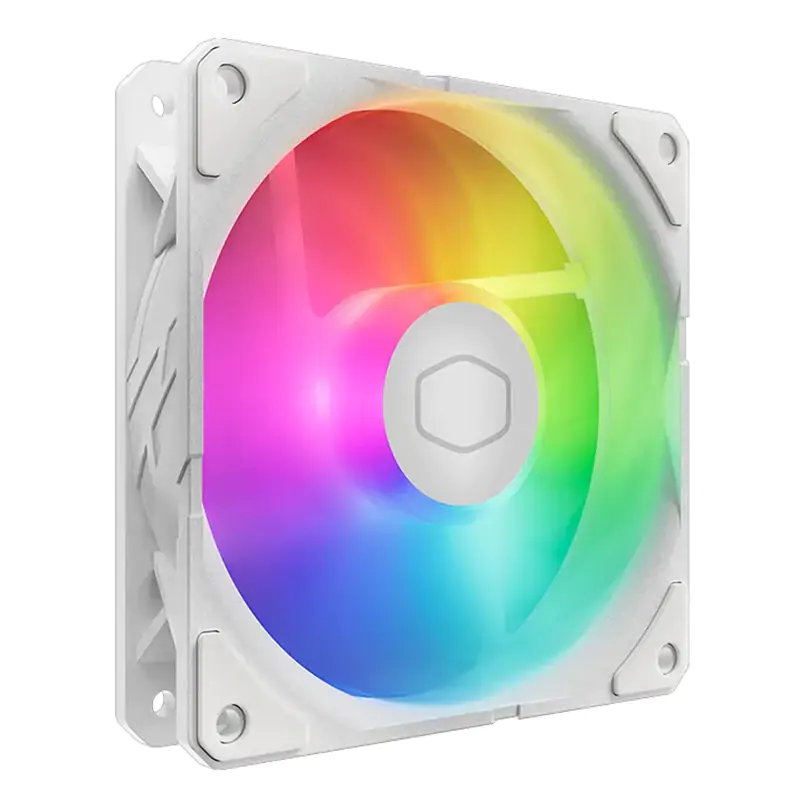 Cooler Master SickleFlow Edge 120mm ARGB Fan - White (MFX-B2DW-25NP2-R2)