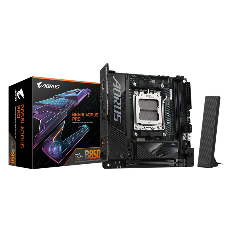 Gigabyte B850I Aorus Pro AM5 Mini-ITX Motherboard (B850I AORUS PRO)