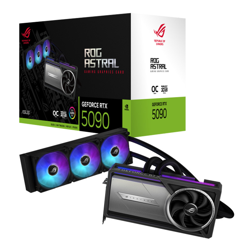 Asus ROG Astral LC GeForce RTX 5090 OC 32G Gaming Graphics Card (ROG-ASTRAL-LC-RTX5090-O32G-GAMING)