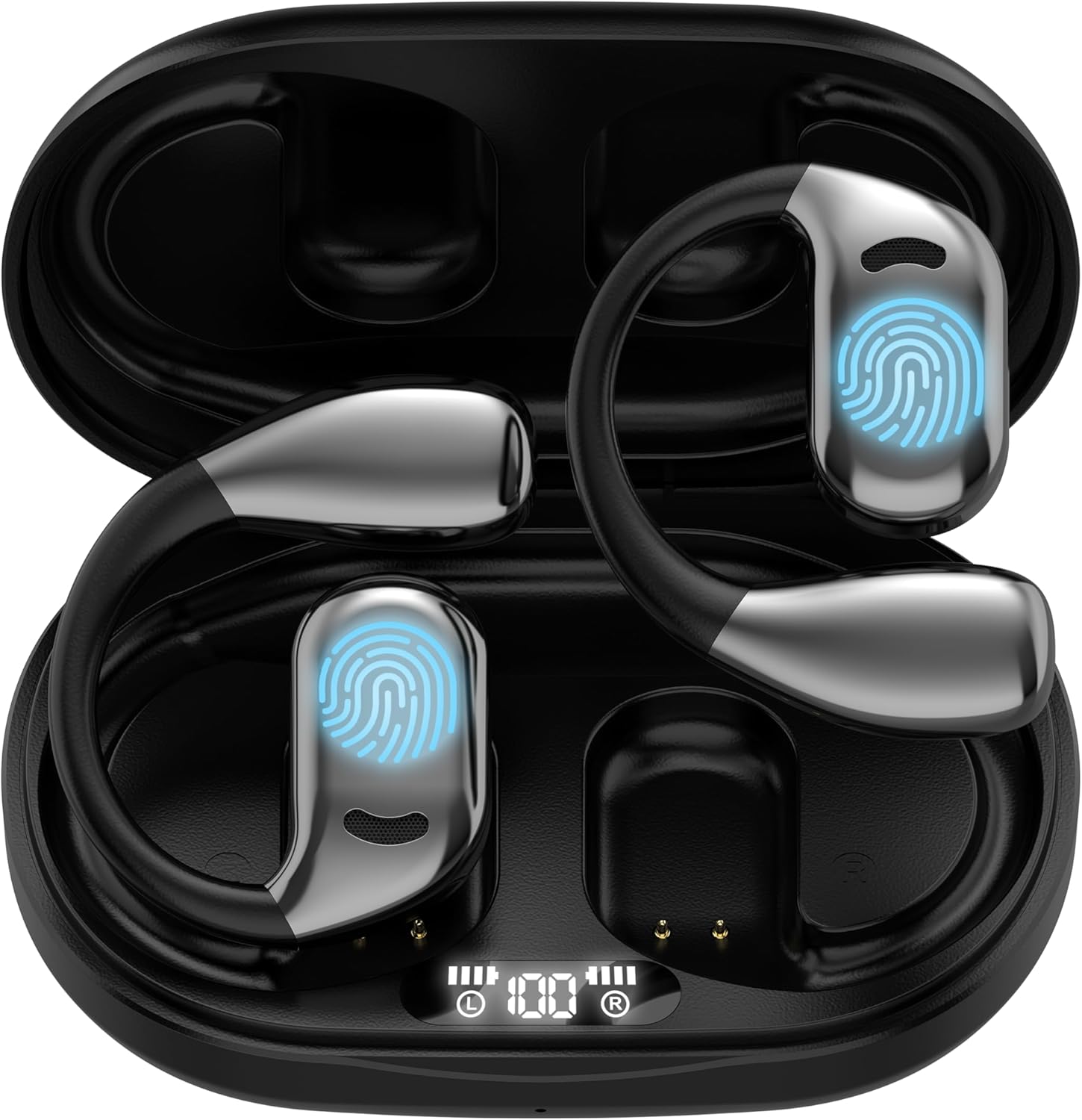 AI Language Translator Earbuds, OWS Real-Time 3-in-1 Translation Earbuds 144 Languages & Accents, Translation Device for Travel Business Learning