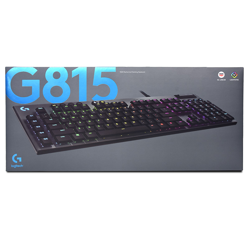 Logitech G815 LightSync RGB Mechanical Gaming Keyboard GL Linear (920-009223)