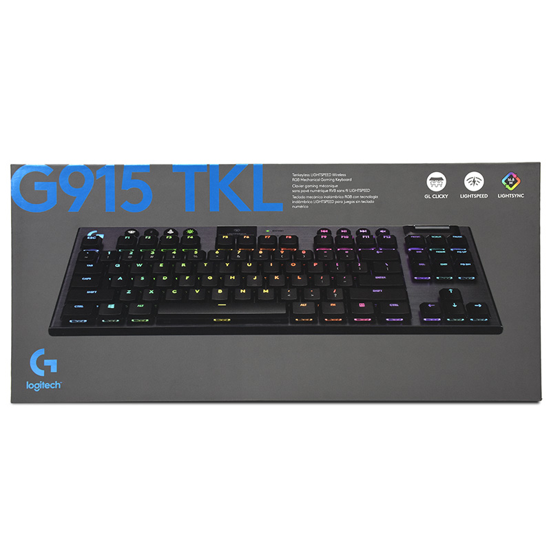 Logitech G915 TKL Lightspeed Wireless RGB Mechanical Gaming - Main Image