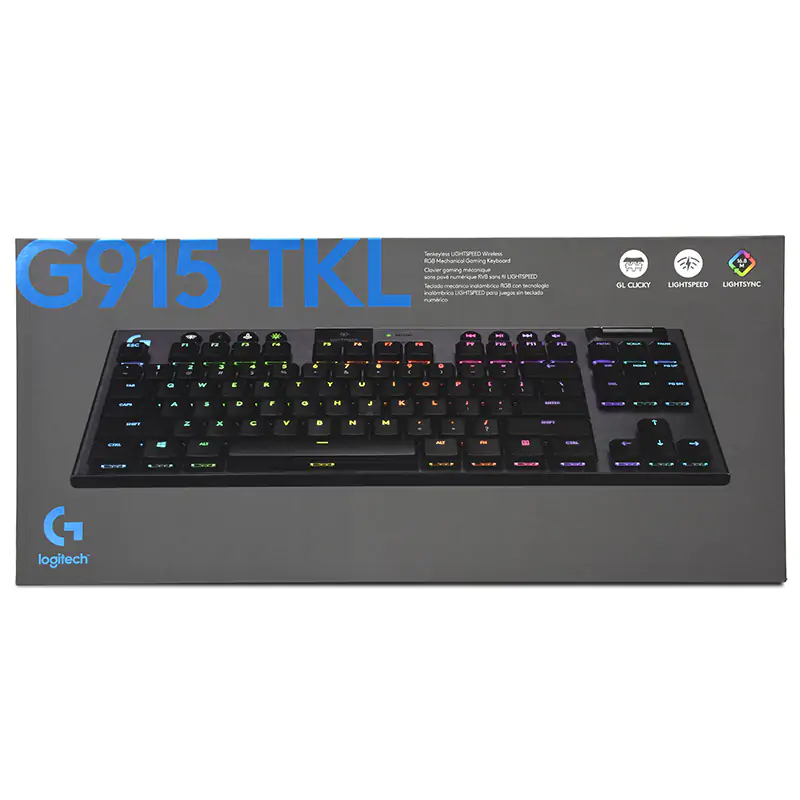 Logitech G915 TKL Lightspeed Wireless RGB Mechanical Gaming