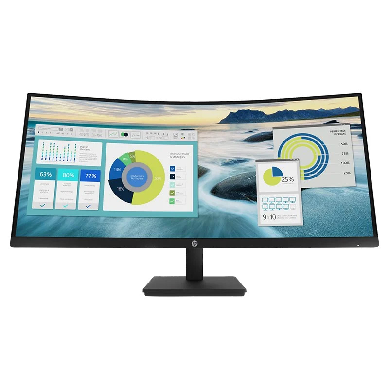 HP P34hc G4 34in WQHD VA 60Hz Curved USB-C Monitor (P34HC(21Y56AA))