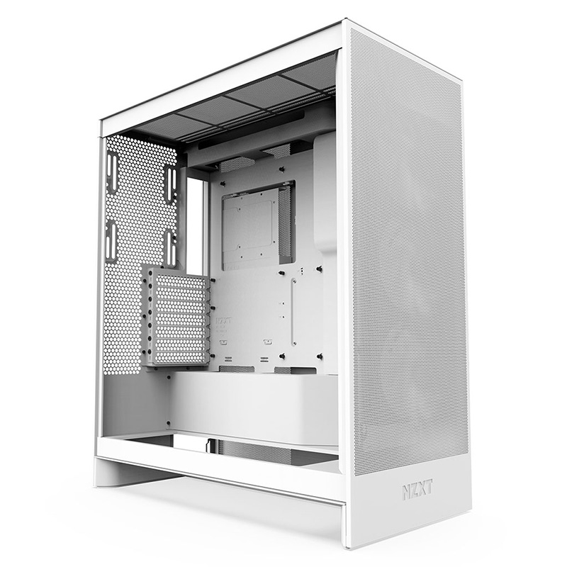 NZXT H7 Flow Mid-Tower ATX Case - White (CM-H72FW-01)