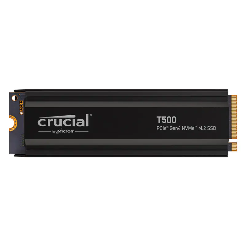 Crucial T500 4TB CT4000T500SSD5 PCIe Gen4 NVMe M.2 SSD with