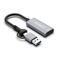 Simplecom USB 3.0 and USB-C to HDMI FHD Video Card Adapter (DA306C)