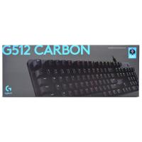 Logitech G512 Carbon RGB Mechanical Gaming Keyboard - GX Blue Switch (920-008949)