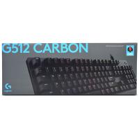 Logitech G512 Carbon RGB Mechanical Gaming Keyboard - GX Red Switch (920-009372)