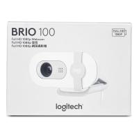 Logitech BRIO 100 1080p FHD Webcam - Off White (960-001618)