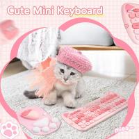 Keyboard-Mouse-Combos-Cute-Cat-Keyboard-and-Mouse-Combo-Wireless-Kawaii-Keyboard-and-Mouse-for-Girls-and-Kids-Soundless-Colorful-Keys-Compatible-with-Notebook-PC-8