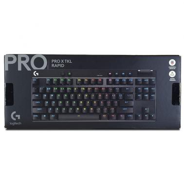 Logitech G PRO X TKL RAPID RGB Wired Mechanical Gaming Keyboard with ...