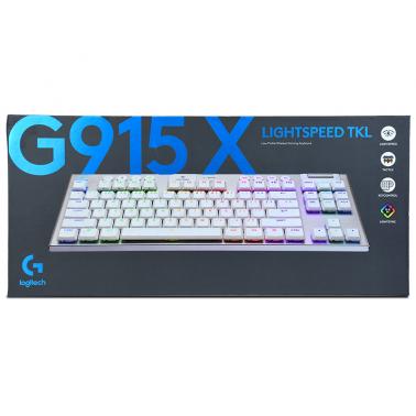 Logitech G915 X Lightspeed TKL Wireless Gaming Keyboard - White