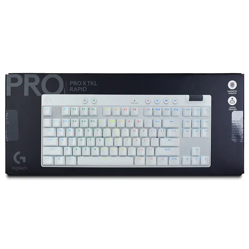 Logitech G PRO X TKL RAPID RGB Wired Mechanical Gaming Keyboard