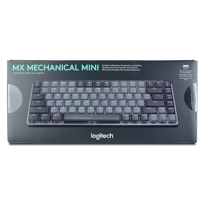 Logitech MX Mechanical Mini Wireless Keyboard - Clicky (920-010785