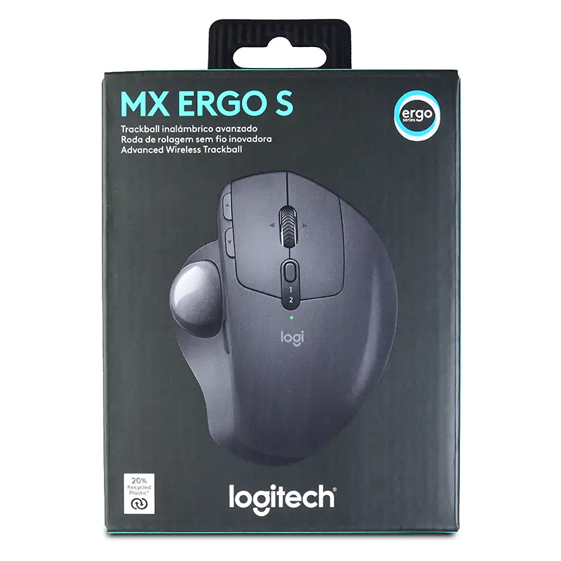 【logicool】MX ERGO S MX Ergo S - Wireless Trackball Mouse | Logitech