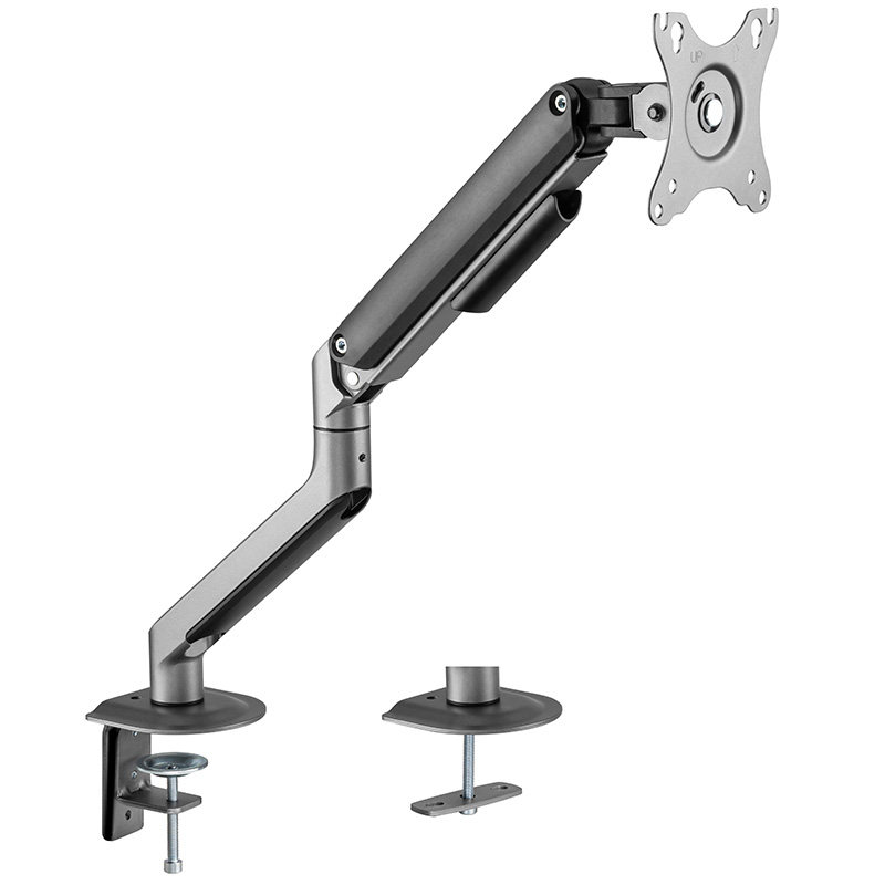 Infinity Single Monitor Economical Spring-Assisted Monitor Arm Support 17in-32in up to 9kg - Grey