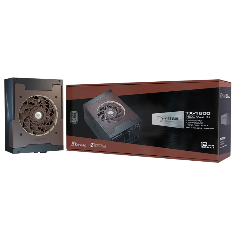 Seasonic Prime TX-1600 1600W 80+ Titanium Fully Modular ATX 3.1