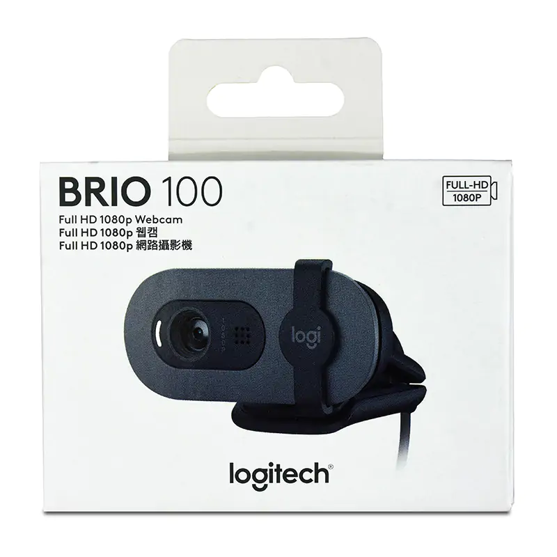 Logitech BRIO 100 1080p FHD Webcam Graphite (960-001587) Umart