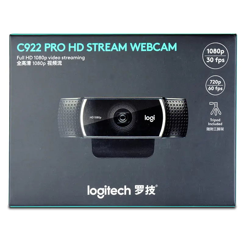Logitech C922 Pro Stream Full HD 1080P Webcam (960-001089) Umart
