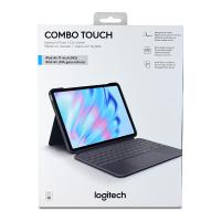 Logitech Combo Touch Keyboard Case for iPad Air 11in (4th and 5th Gen) (M2) - Oxford Grey (920-012627)