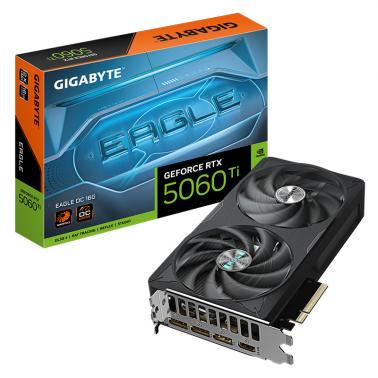 Gigabyte GeForce RTX 5060 Ti Eagle OC 16G Graphics Card (GV-N506TEAGLE OC-16GD) - OPENED BOX 86946