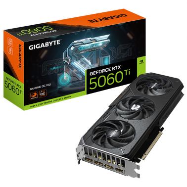 Gigabyte GeForce RTX 5060 Ti Gaming OC 16G Graphics Card (GV-N506TGAMING OC-16GD) - OPENED BOX 90080