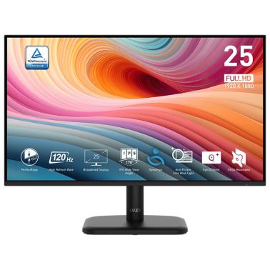 MSI Pro 24.5in FHD IPS 120Hz Adaptive-Sync Monitor (PRO MP251L E2) - OPENED BOX 87008