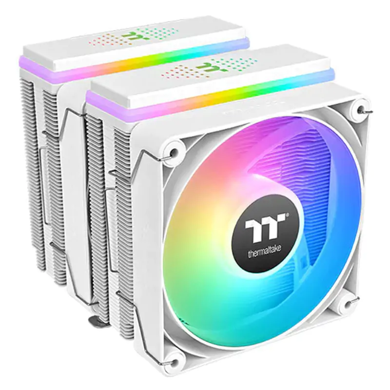 Thermaltake ASTRIA 600 120mm ARGB Lighting CPU Cooler - White (CL-P139-CA12SW-A)