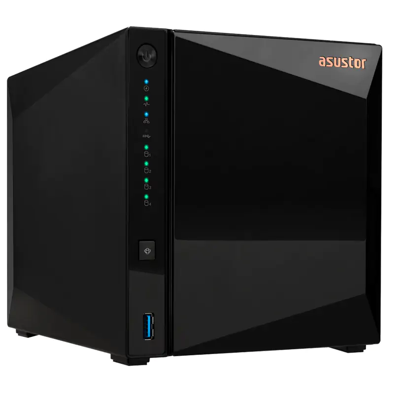Asustor Drivestor 4 Pro Gen2 Realtek RTD1619B 1.7GHz Quad Core CPU 2GB RAM Tower NAS (AS3304T V2)